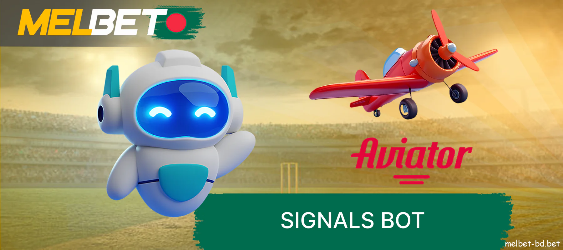 Using a signal bot to predict multipliers on Melbet's Aviator game