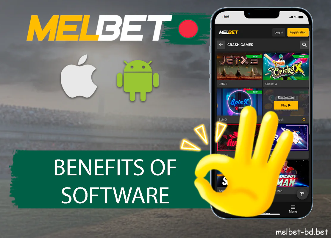 Melbet app download gives access to plenty of services.