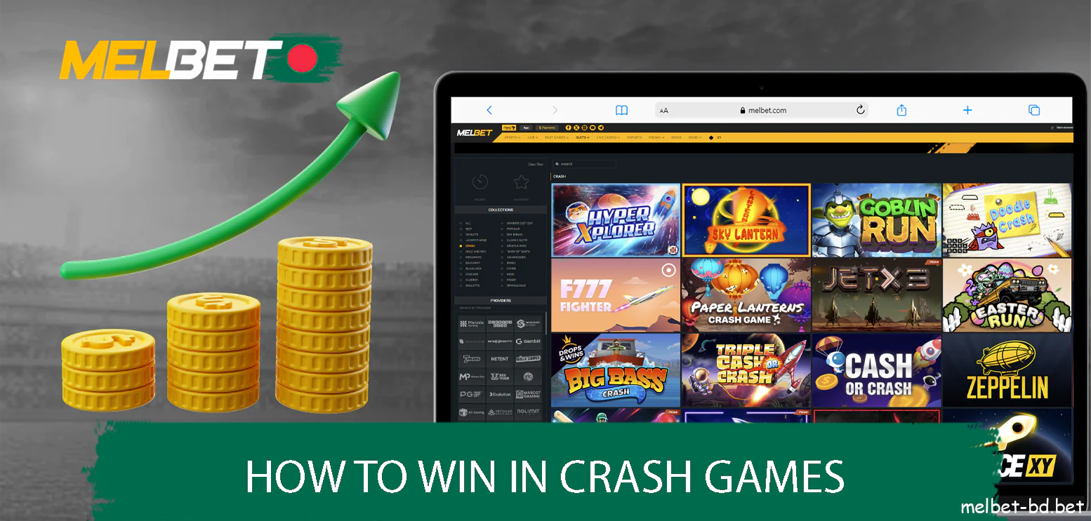 Use Melbet winning strategies for crash games