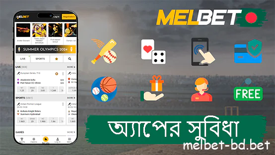 Melbet অ্যাপ্লিকেশন ব্যবহার করার সুবিধা